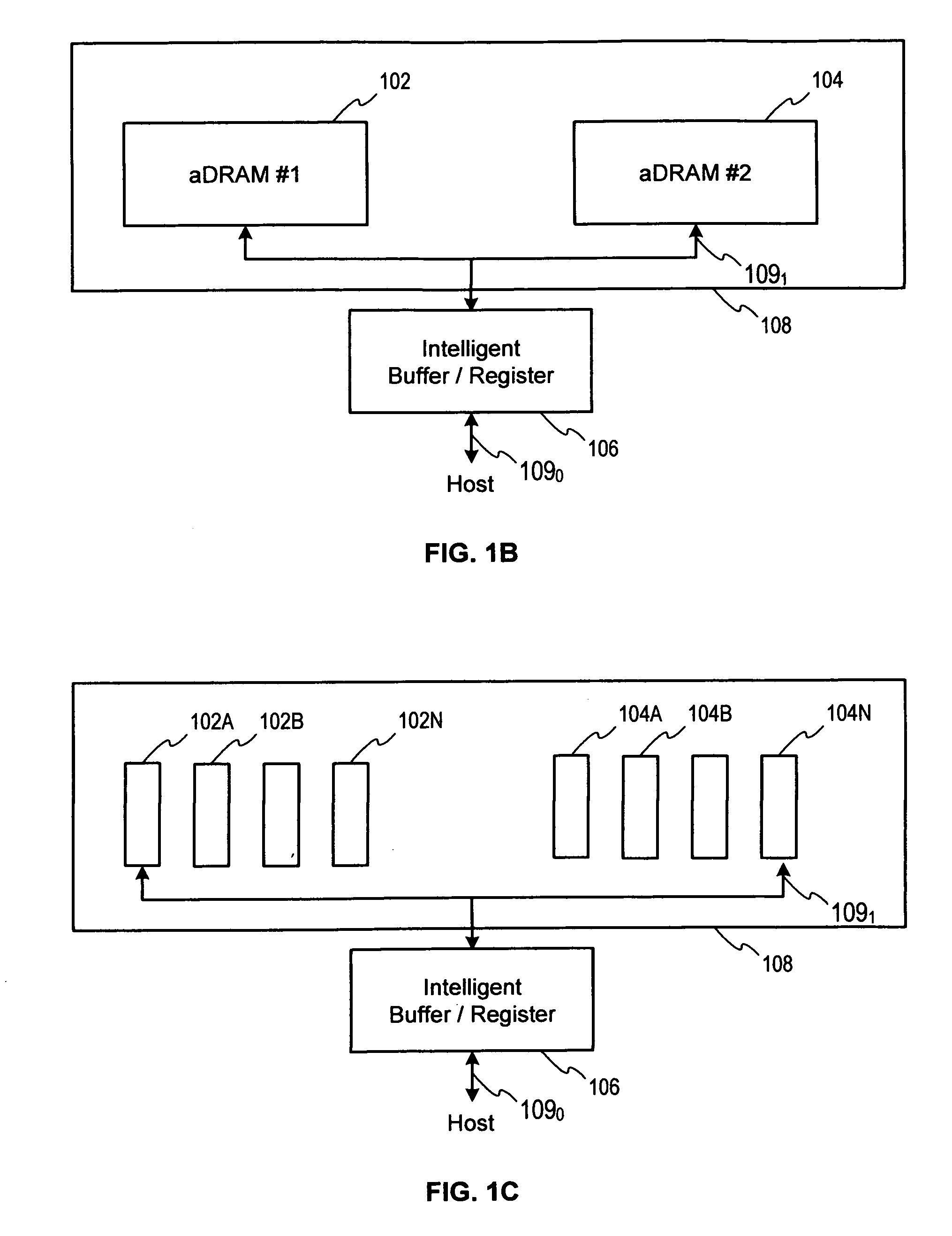 Emulation of abstracted DIMMs using abstracted DRAMs
