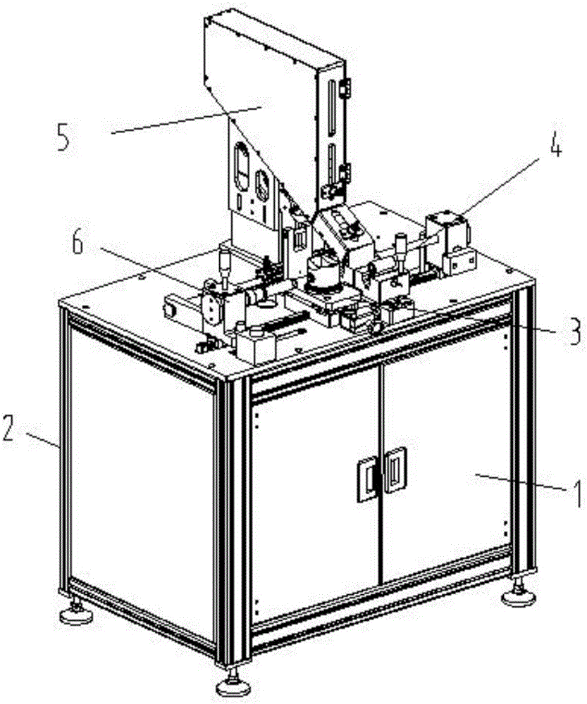Automatic assembling machine for piston pin