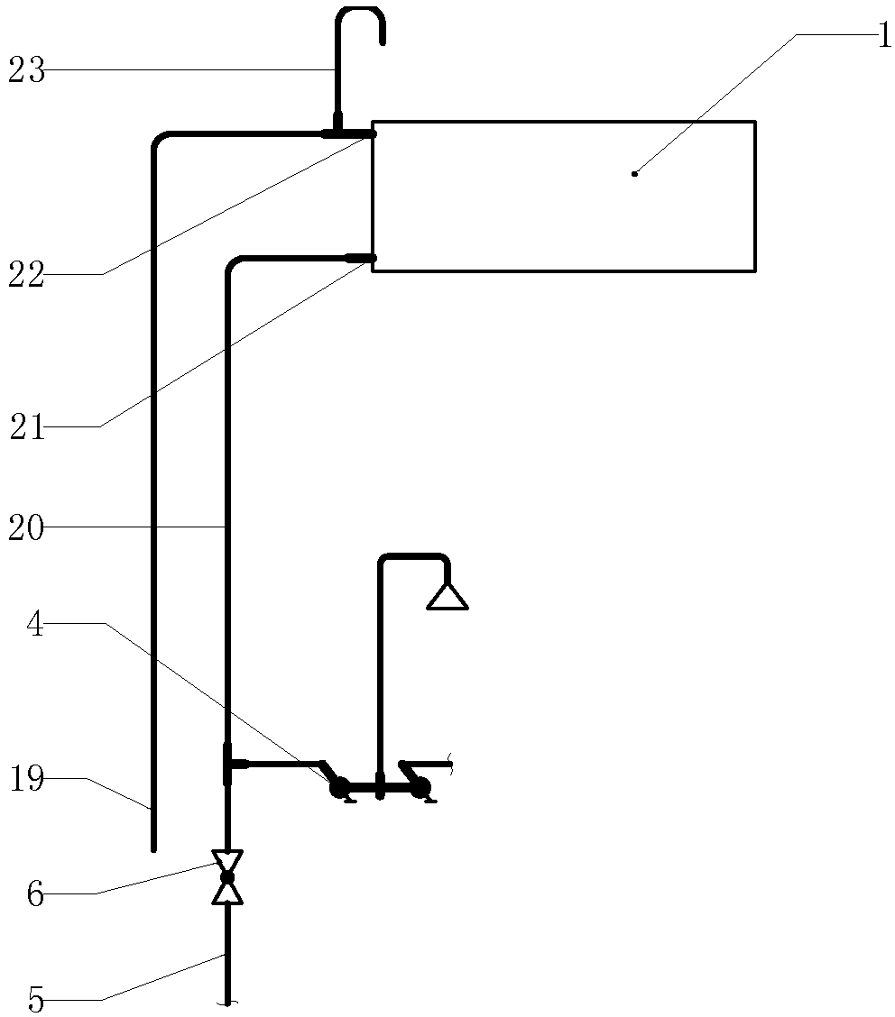 automatic-water-replenishing-and-hot-water-outputting-device-for