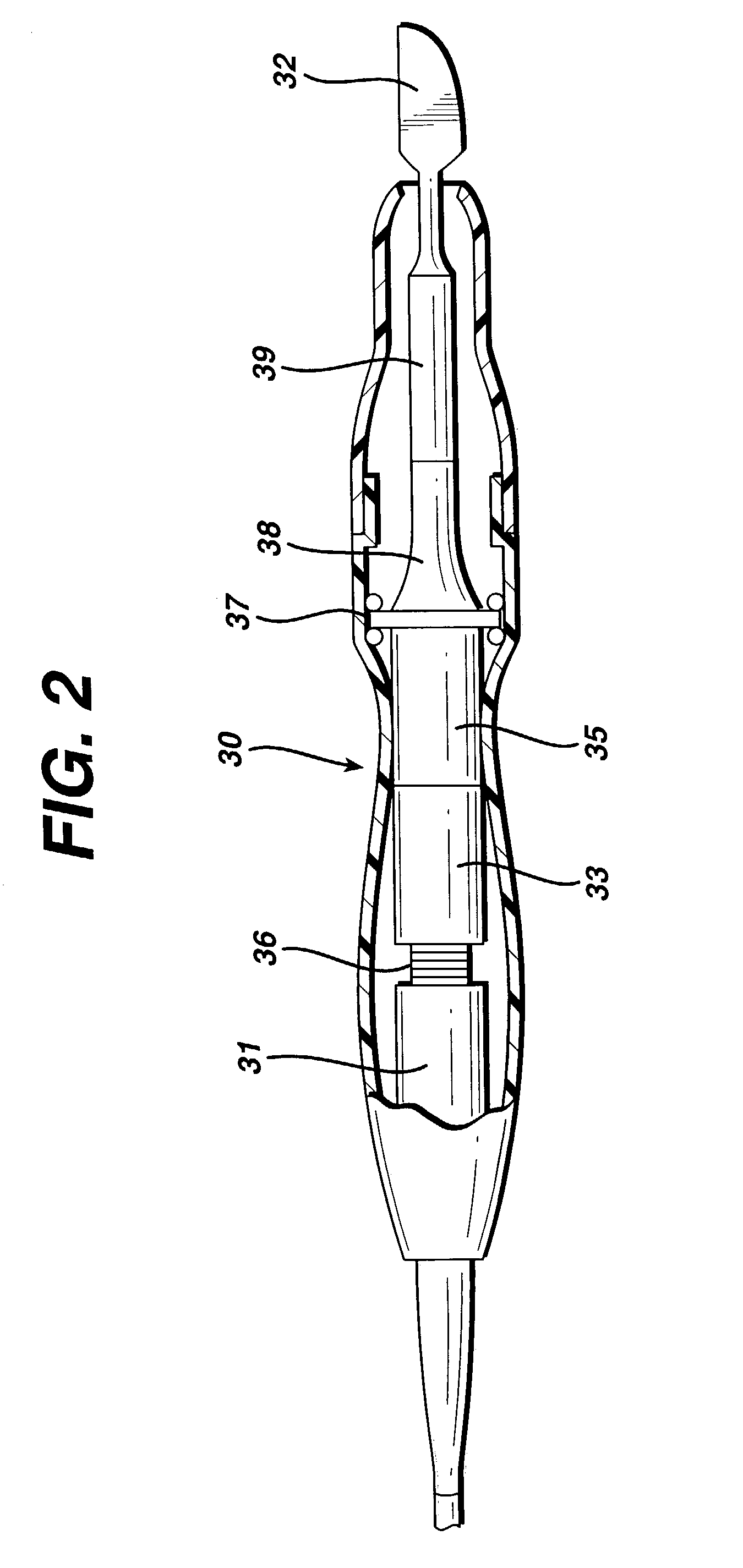 Method for driving an ultrasonic system to improve acquisition of blade resonance frequency at startup