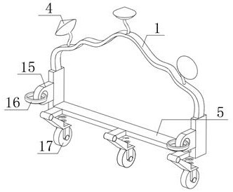 Bottom trawl device for shallow sea fishing