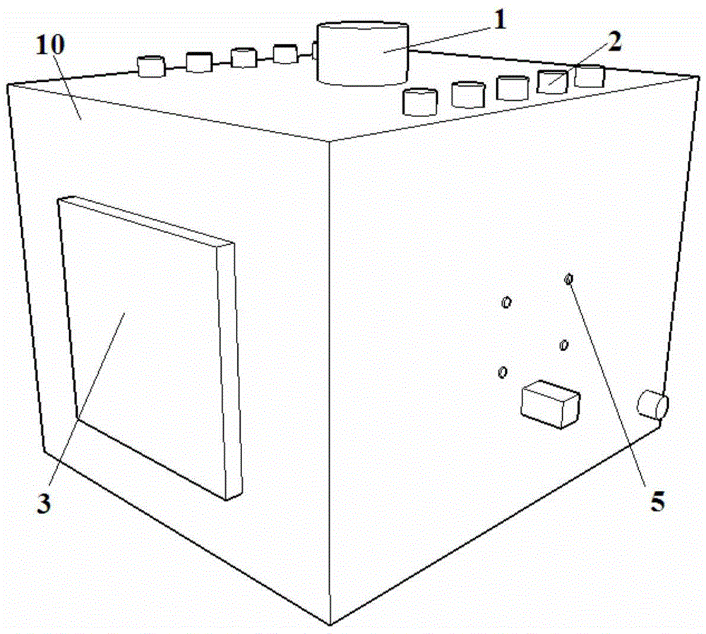 Amorphous alloy three-dimensional roll-core annealing furnace and annealing method