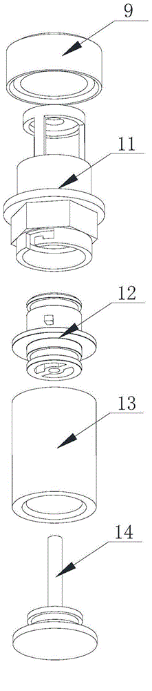 Water storage tank of water heater and water heater