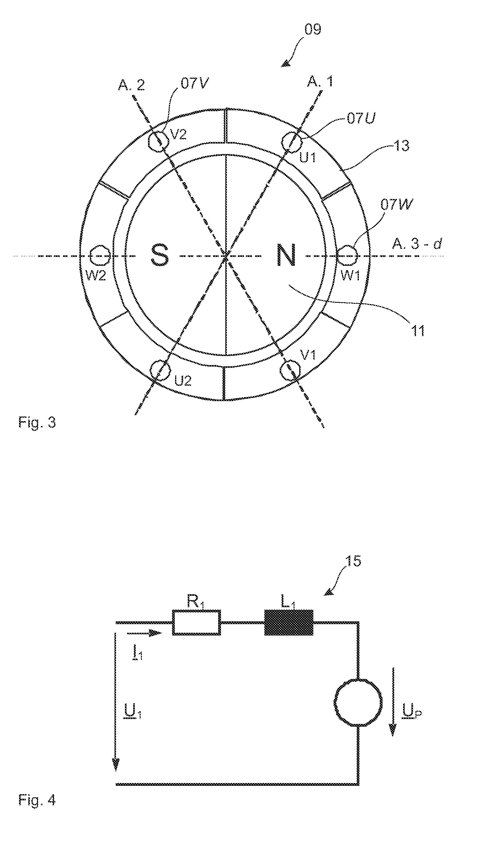 Apparatus And Method For Rotating-Sensorless Identification Of Equivalent Circuit Parameters Of An AC Synchronous Motor