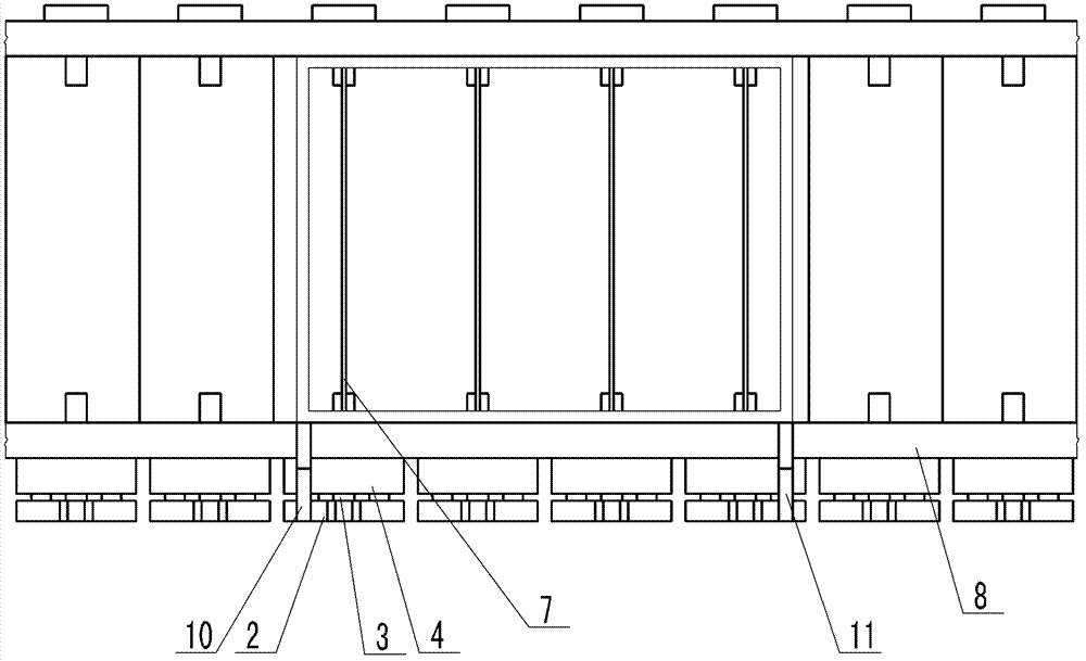 Movable closed shutter unloading device