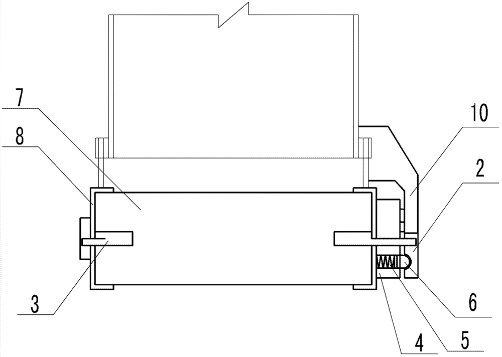 Movable closed shutter unloading device