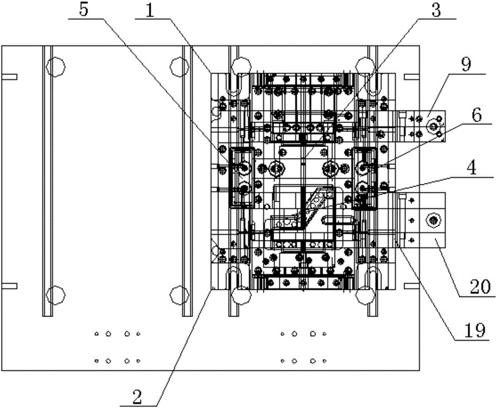 Punching die quick pulling type die capable of selecting or not selecting to conduct trimming