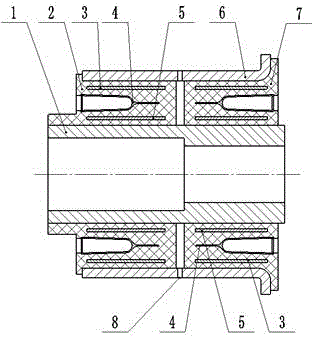 Connecting mechanism for car swing arm and frame