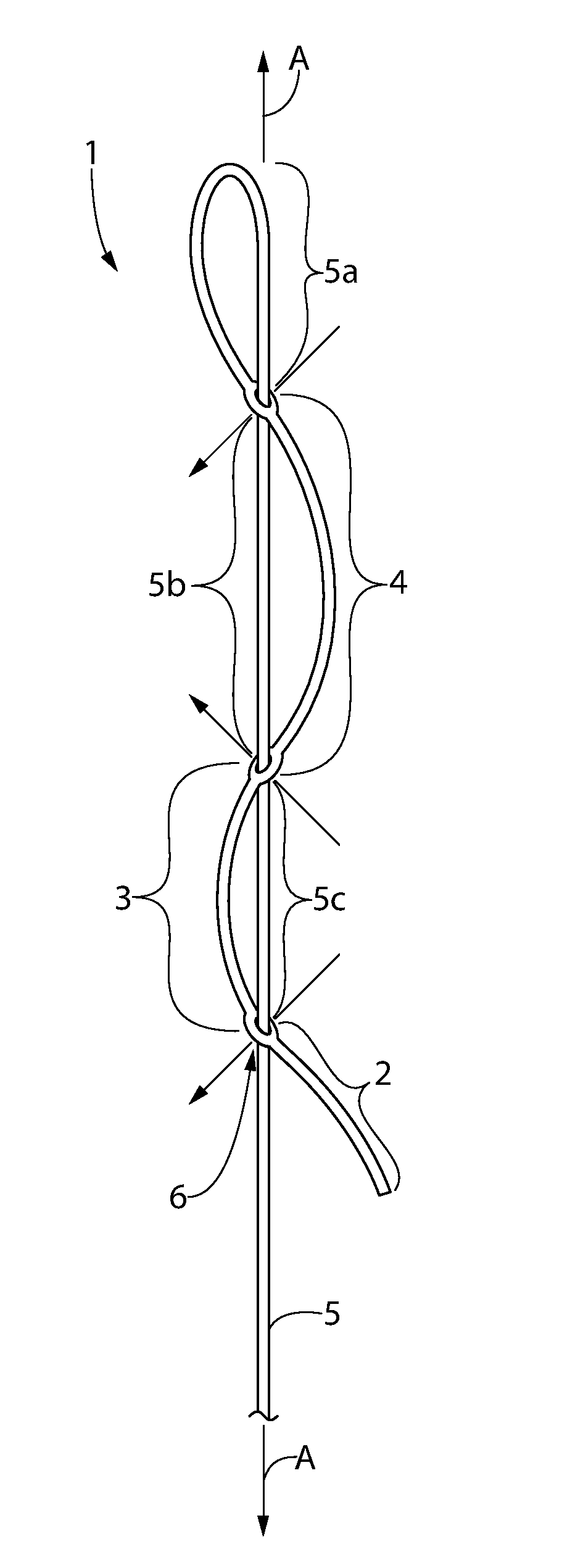 Expanding suture knot anchor and device for placement of same