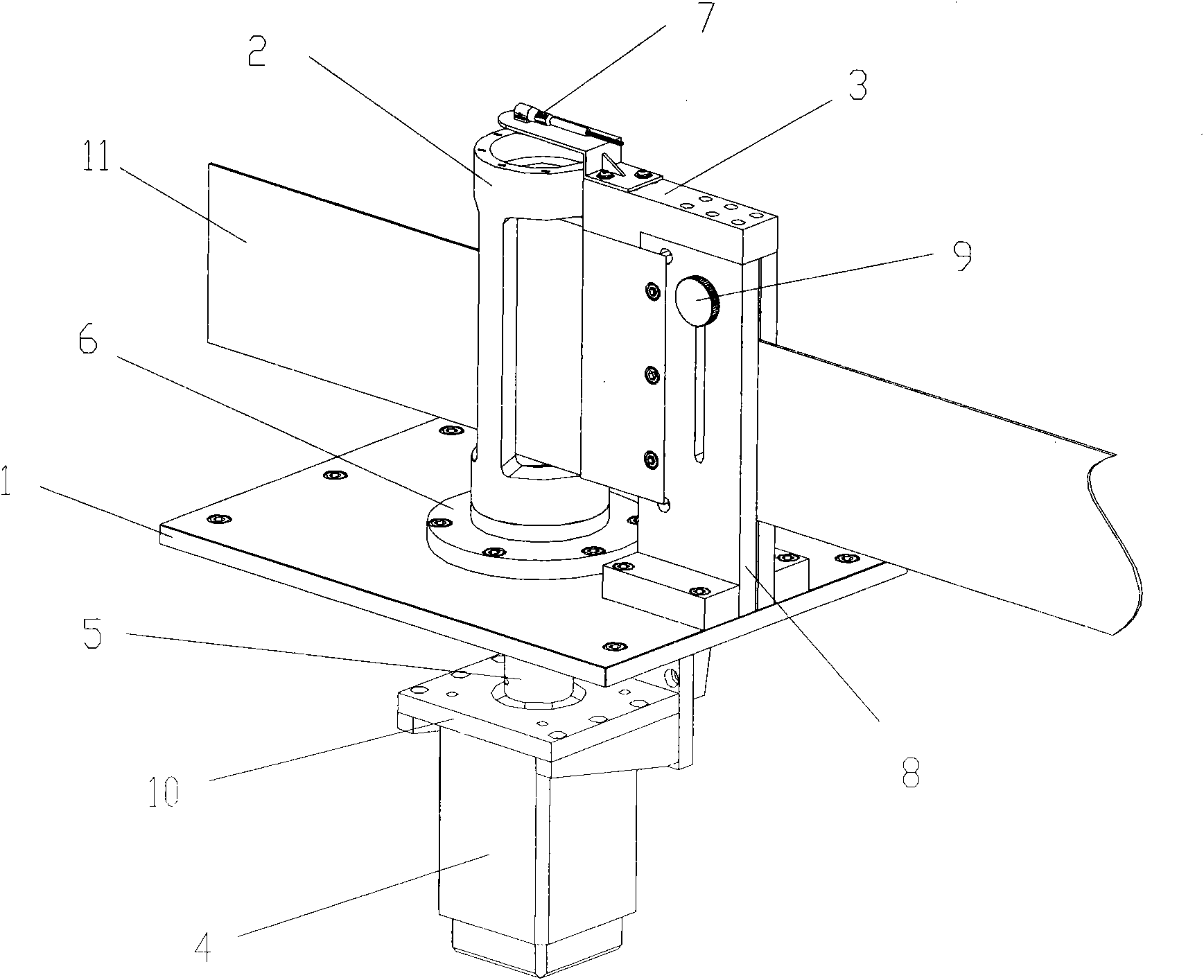 Automatic folding and bending device on numerically-controlled folding ...