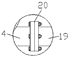 Biomass semi-finished product fuel combustion device