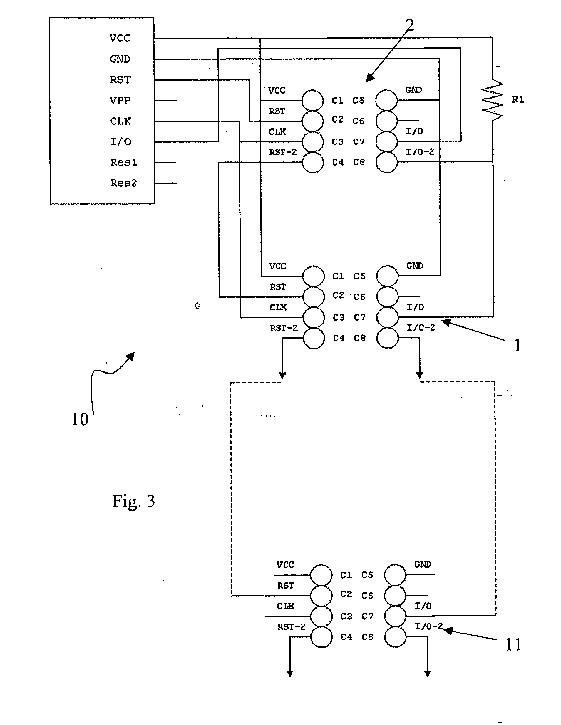 Apparatus and method for initializing an IC card