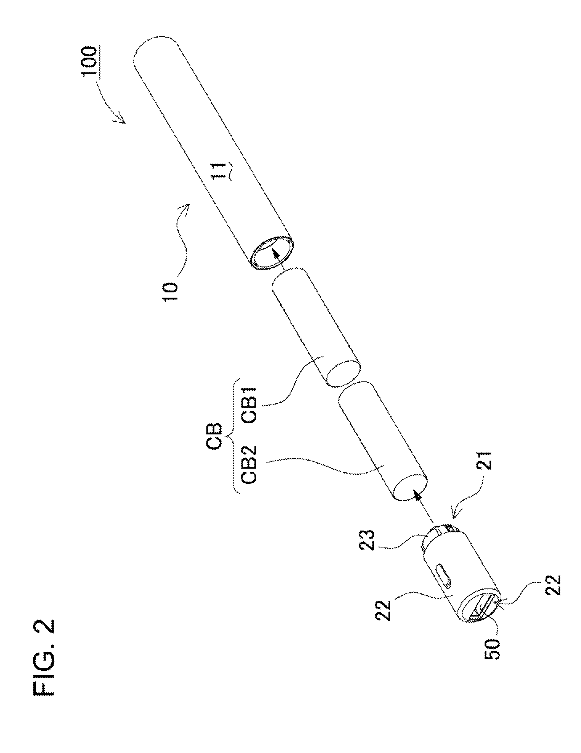 Portable power source apparatus capable of holding circular cylindrical batteries
