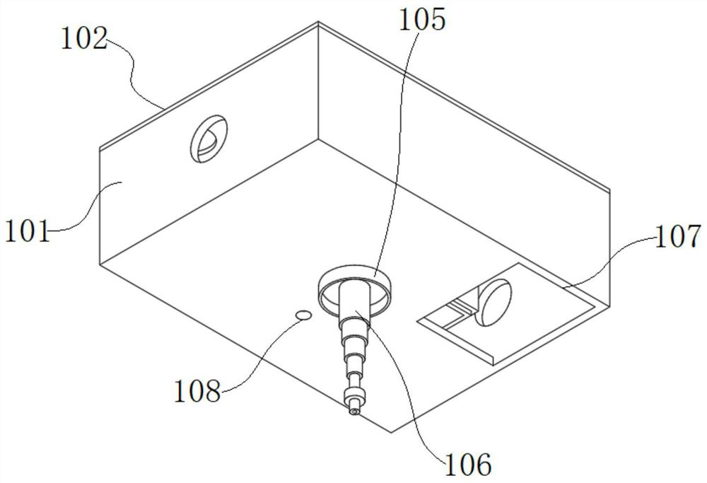 Detection device for pathological submission specimen