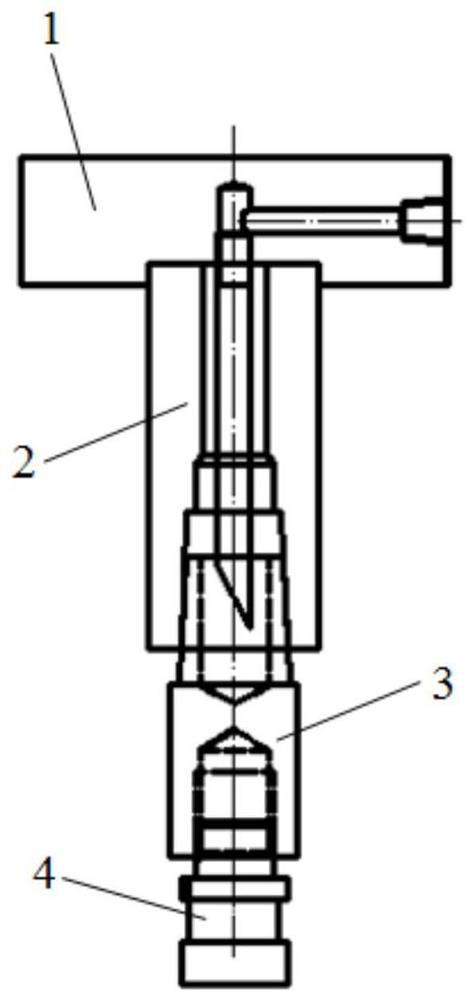 Easy-to-replace projection welding electrode