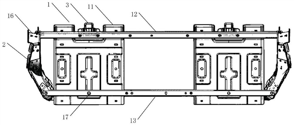 Automobile coat and hat plate assembly and automobile