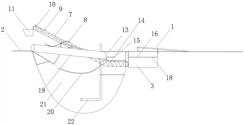 A river pollution reduction and purification device