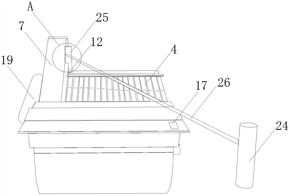 A river pollution reduction and purification device