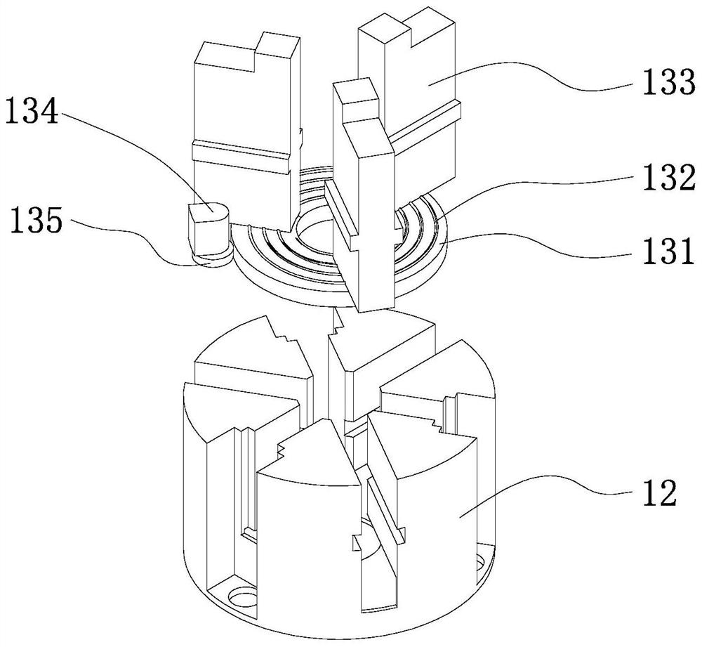 Multifunctional intelligent three-clamping jaw for machine tool machining