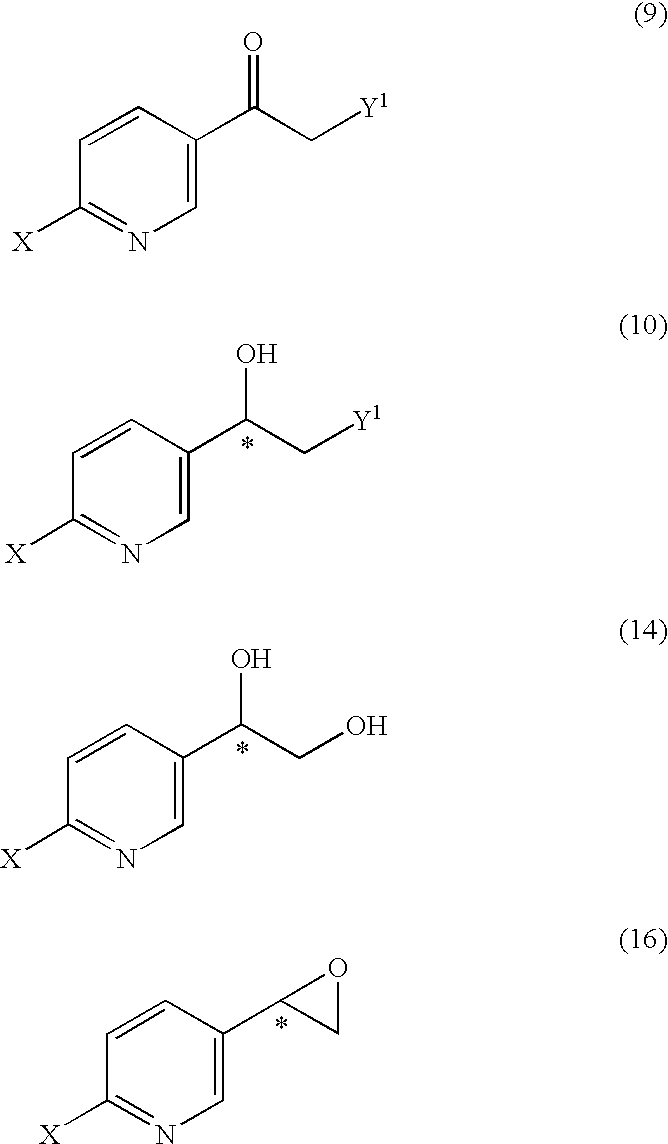 Substituted acetylpridine derivatives and process for the preparation of intermediates for optically active beta-3 agonist by the use of the same