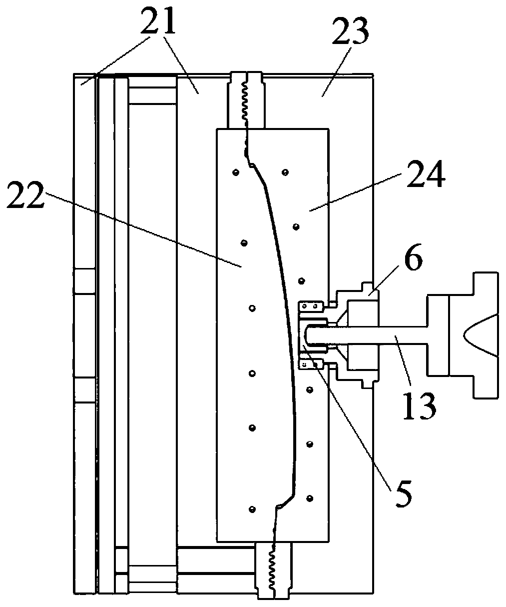 Device and method for realizing magnesium alloy injection molding