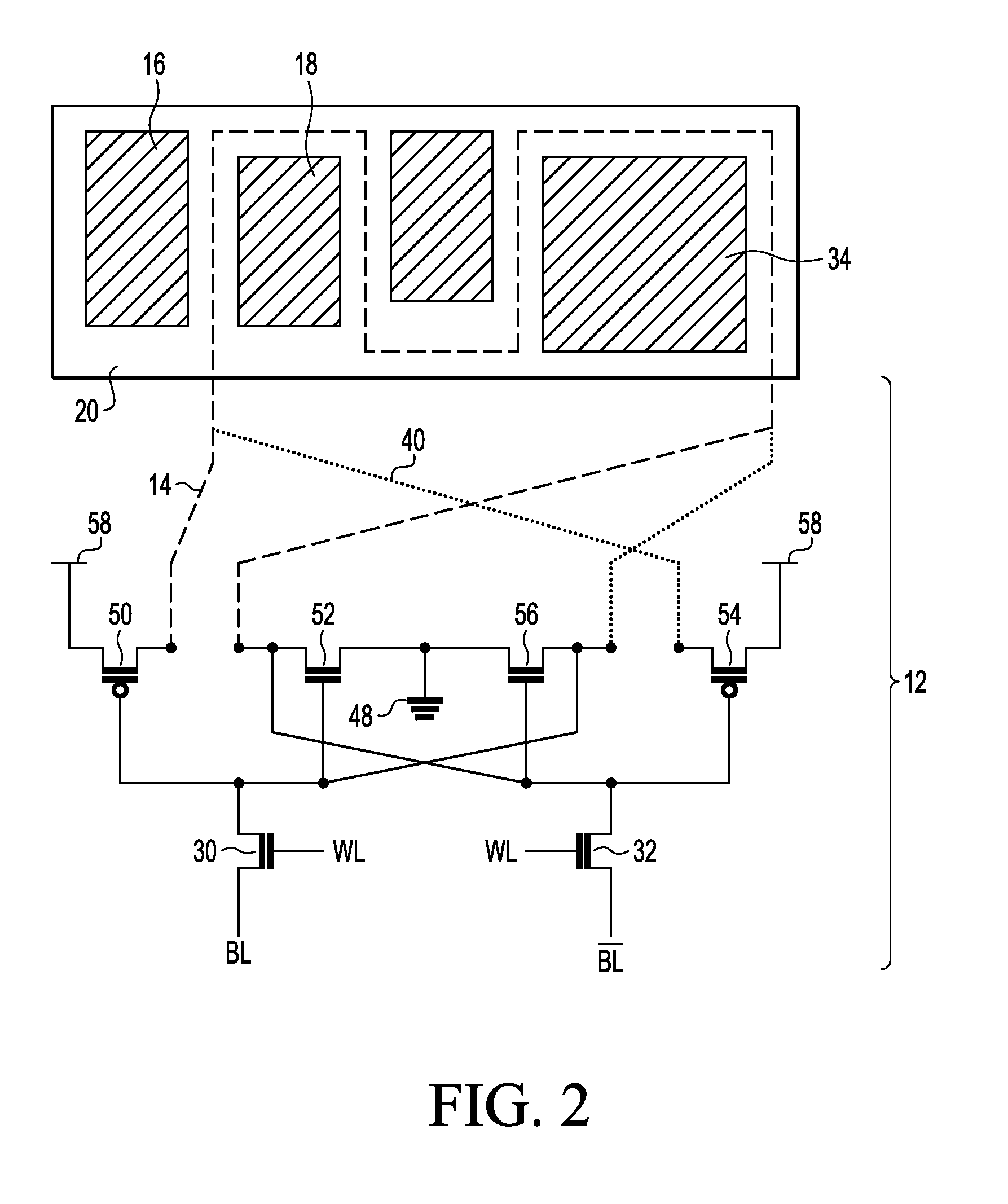 Chip damage detection device for a semiconductor integrated circuit