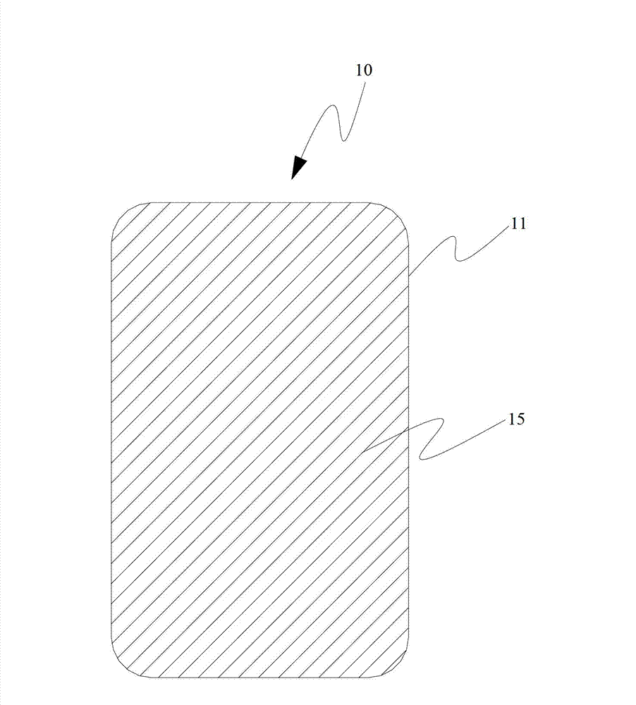 Light-permeable shell and manufacturing method and application thereof