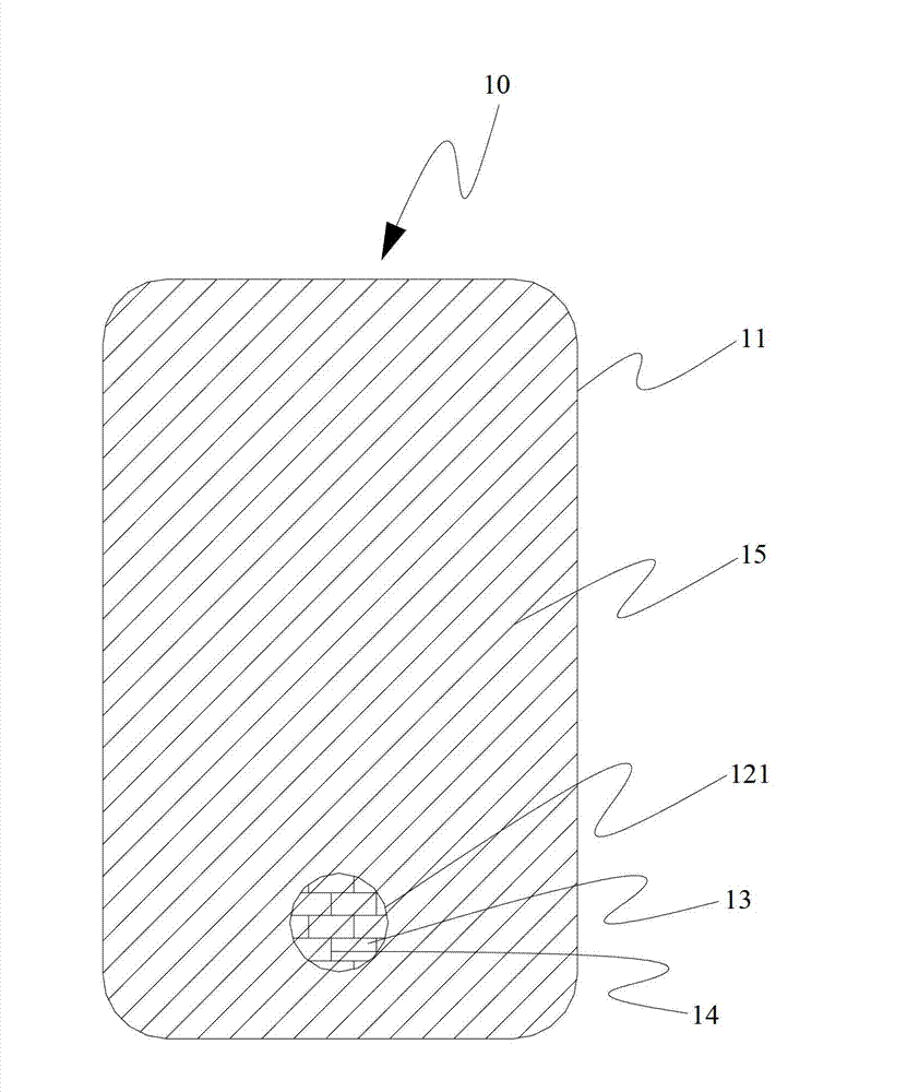 Light-permeable shell and manufacturing method and application thereof