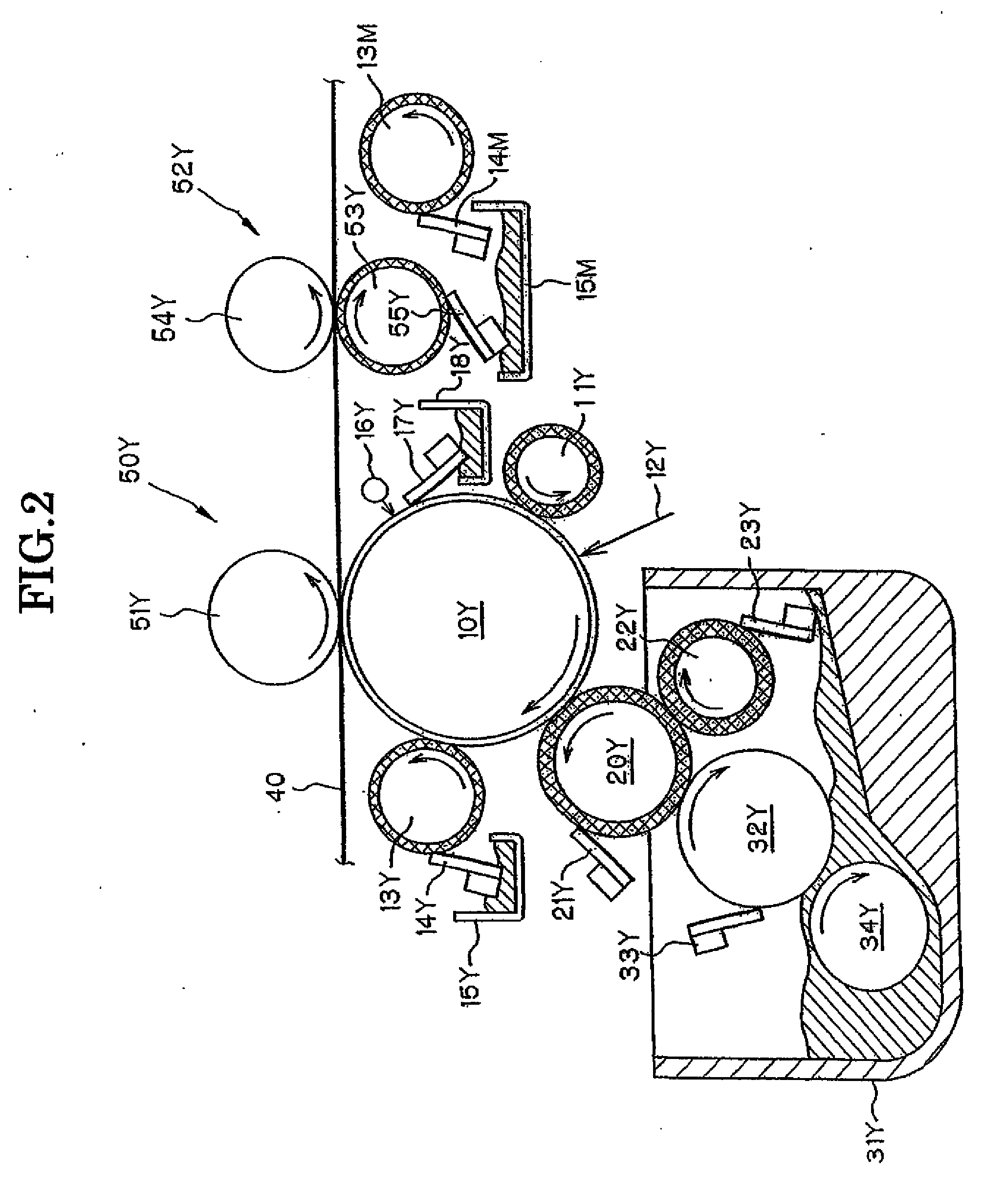 Developing System and Image Forming Apparatus Using the Same