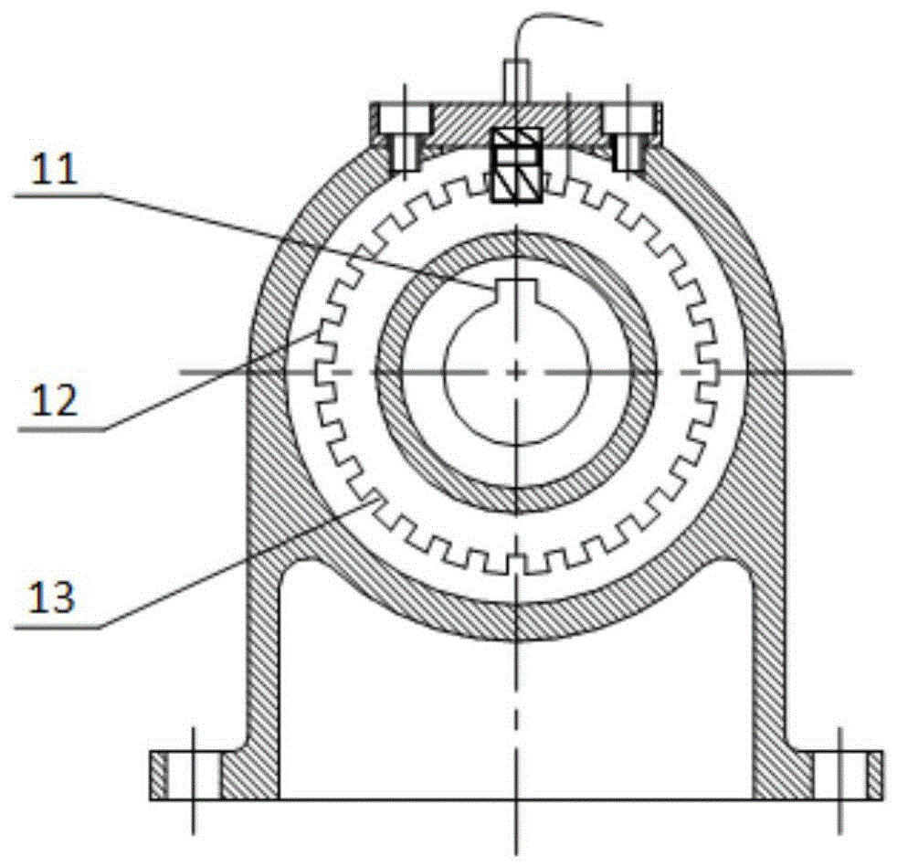 Torque measurement sensor and measurement method based on photoelectric code disc signal phase difference