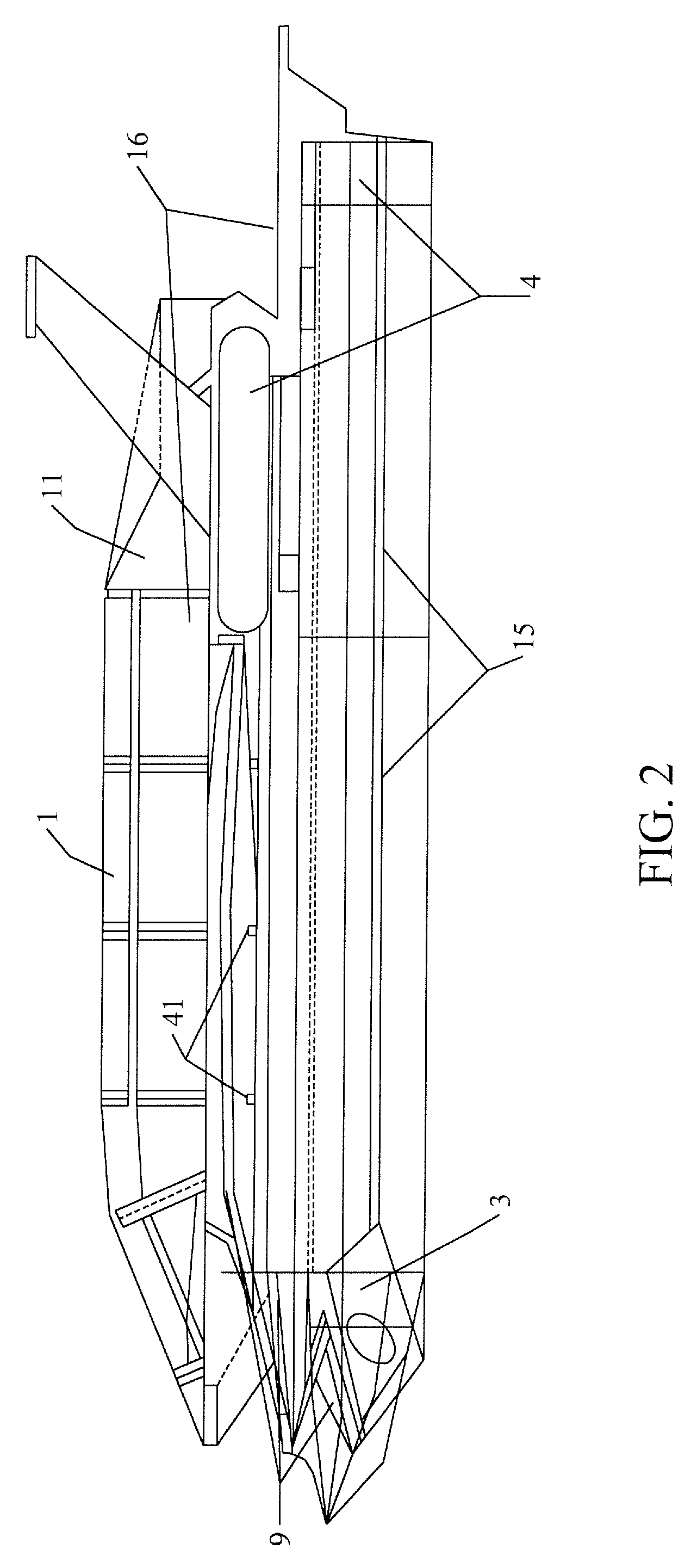 General Purpose Submarine Having High Speed Surface Capability