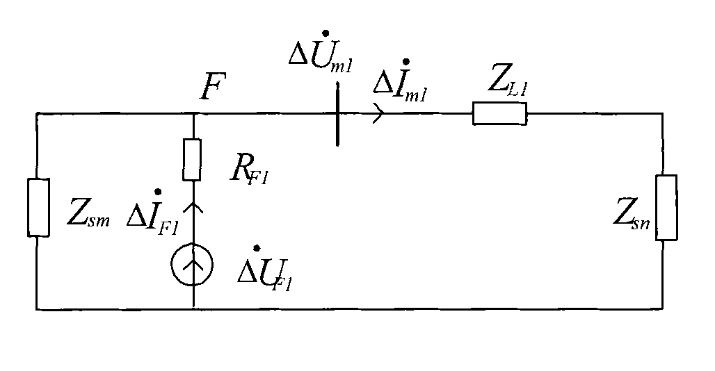 Failure direction determination process for electric system AC electricity transmission line