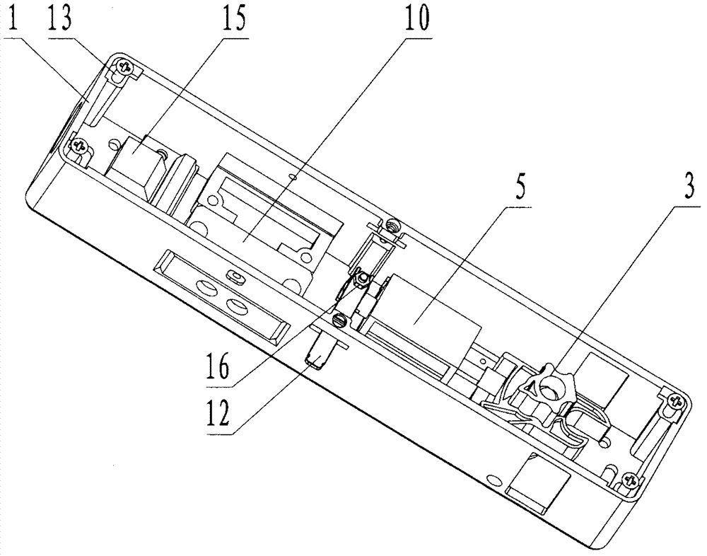 Household elevator safety door locking device