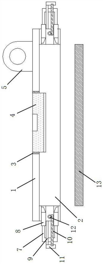 A glass clamping mechanism of a fully automatic backlight assembly machine