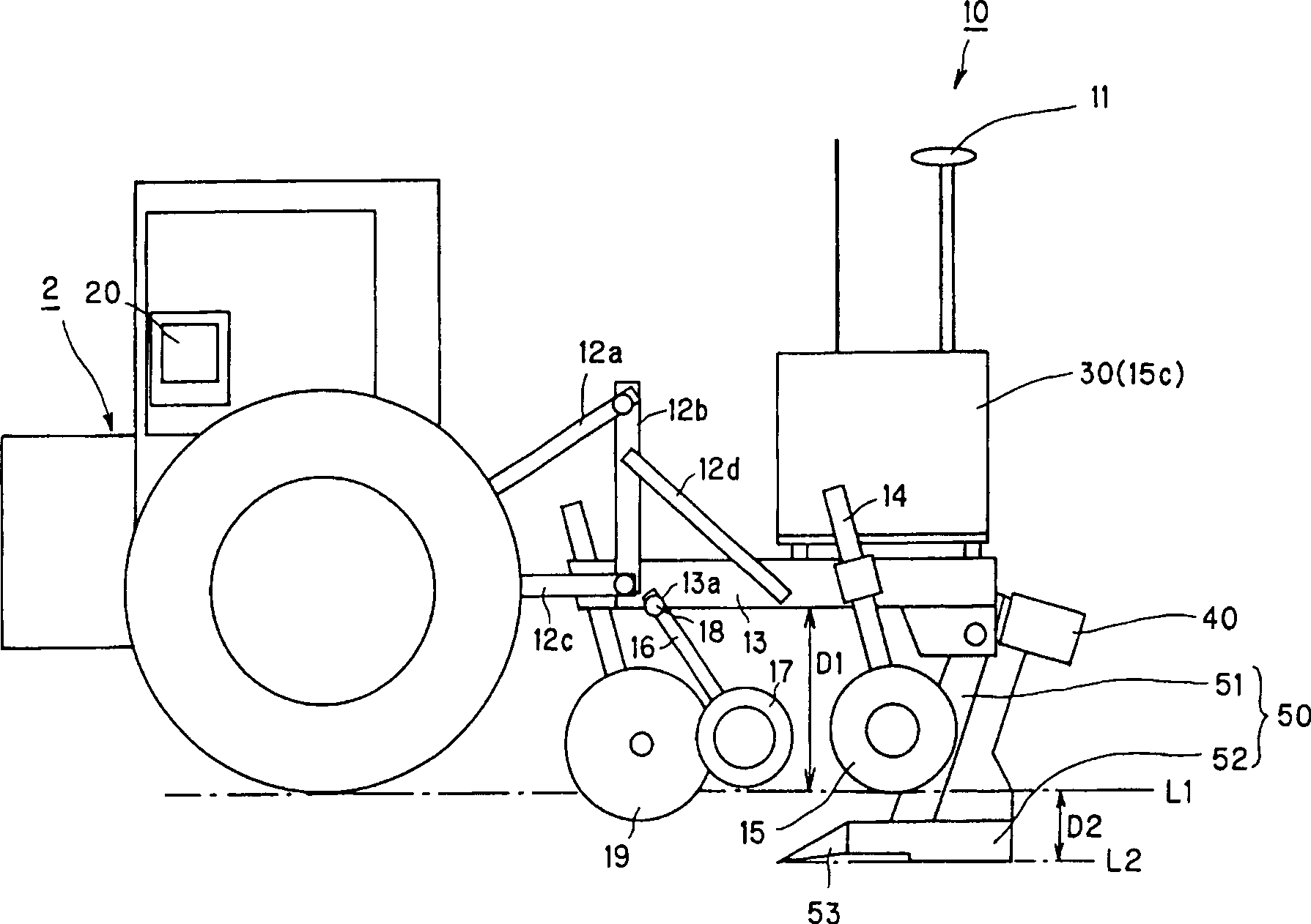 Observation device for soil characteristic and observation method for soil characteristic