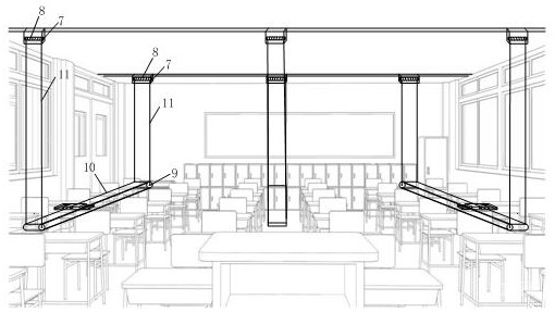 Student examination paper automatic collecting device and method