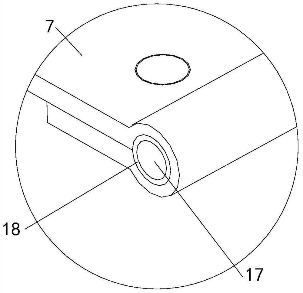 Device convenient for storing and taking rock and soil samples for geological exploration