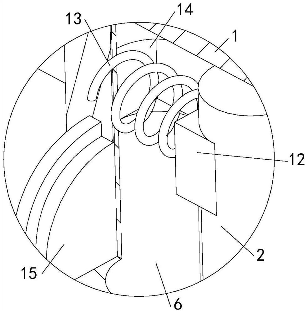 Device convenient for storing and taking rock and soil samples for geological exploration