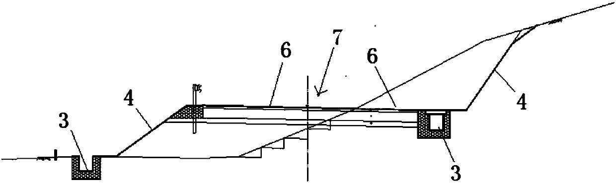 Road parallel cross section design method