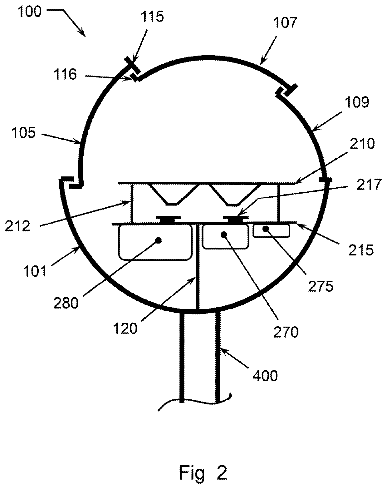 Drone docking port and method of use