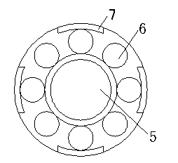 Built-in heat pipe dual-medium heat transfer pipe