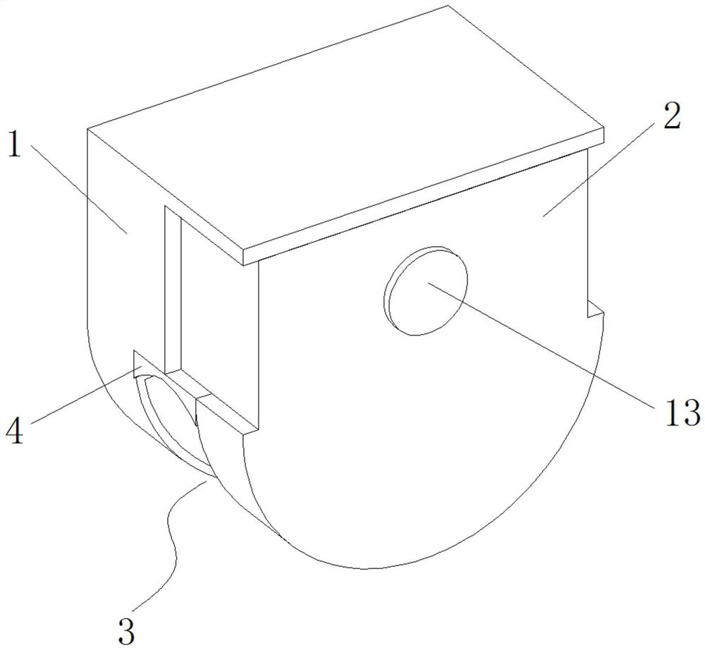 5G vehicle-mounted rupturing device for vibrating to crack side door window in case of car accident falling into water