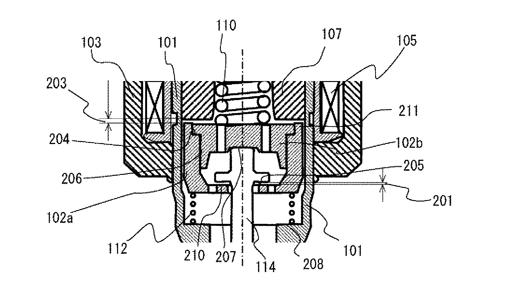 Drive Device for Fuel Injection Device, and Fuel Injection System
