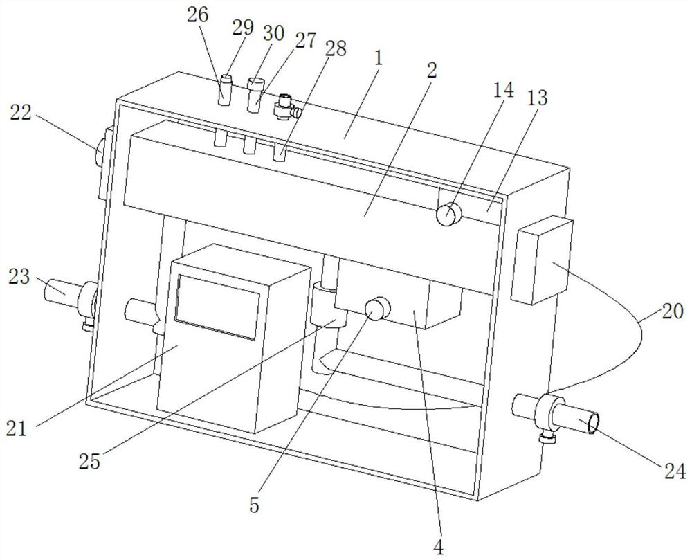 Environment pollution monitoring device based on big data and artificial intelligence