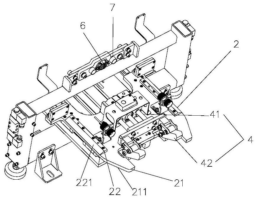 A hand-automatic integrated flower basket silo transmission system and control method