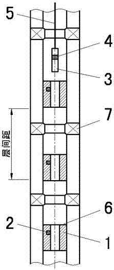 A method and device for judging the position of a measuring and adjusting instrument in a downhole