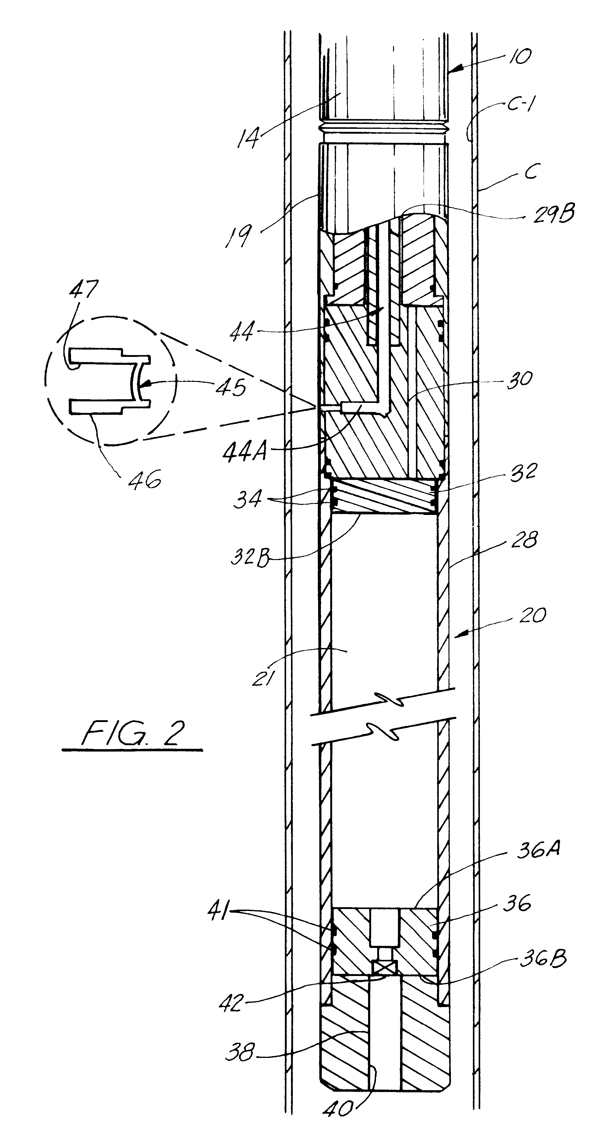 Gas operated apparatus and method for maintaining relatively uniformed fluid pressure within an expandable well tool subjected to thermal variants