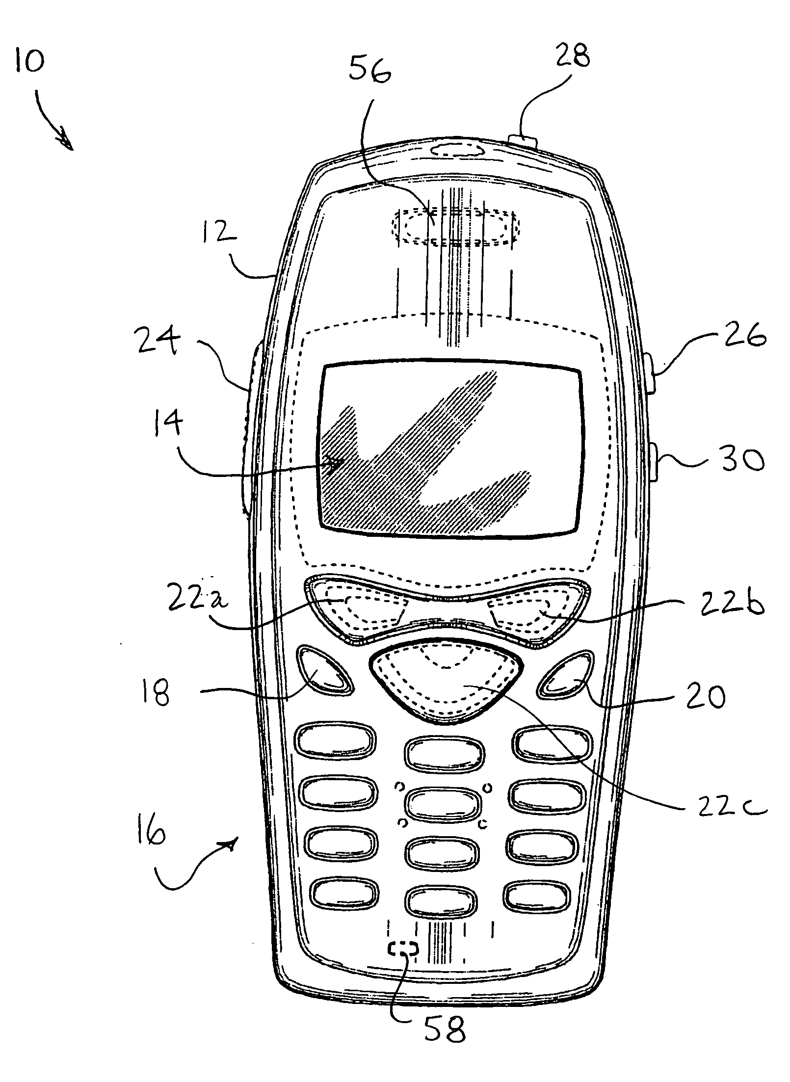 Electronic equipment with call key lock and program for providing the same