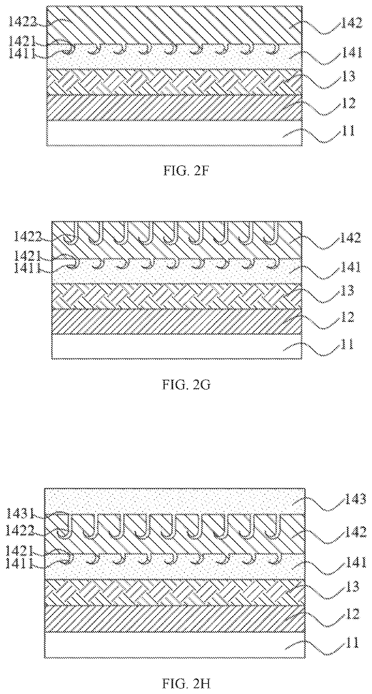 Organic light emitting diode display panel having groove structure in thin film packaging layer to improve adhesion and method of manufacturing thereof