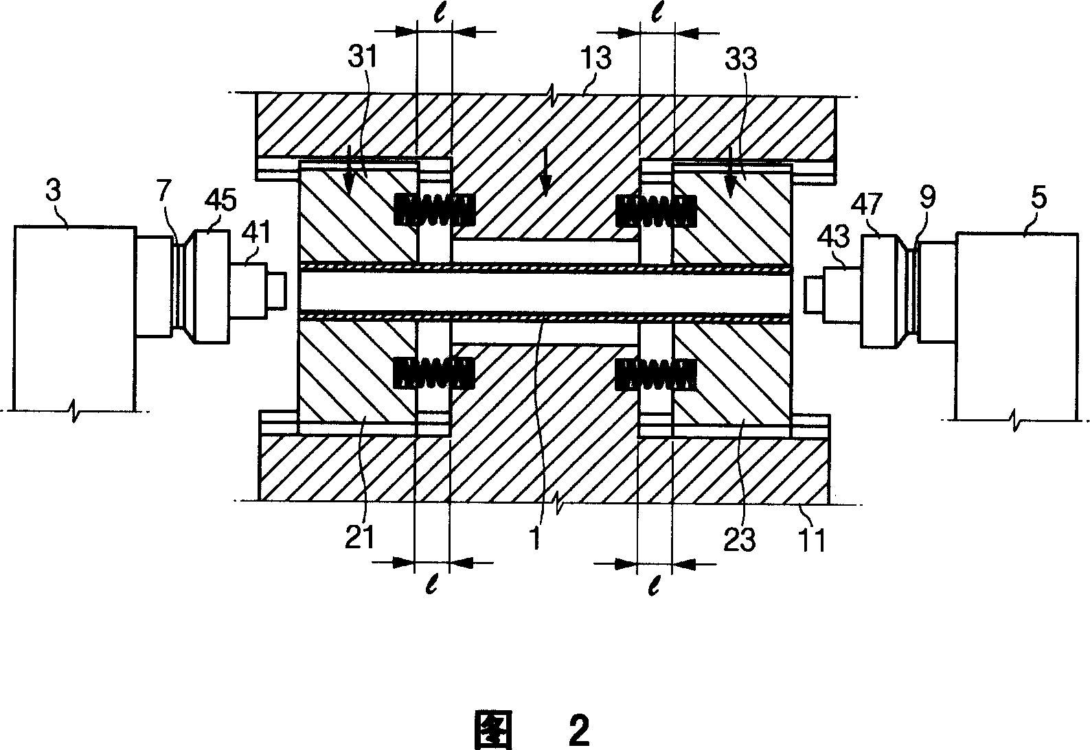 Hydraulic forming press system and press method thereof